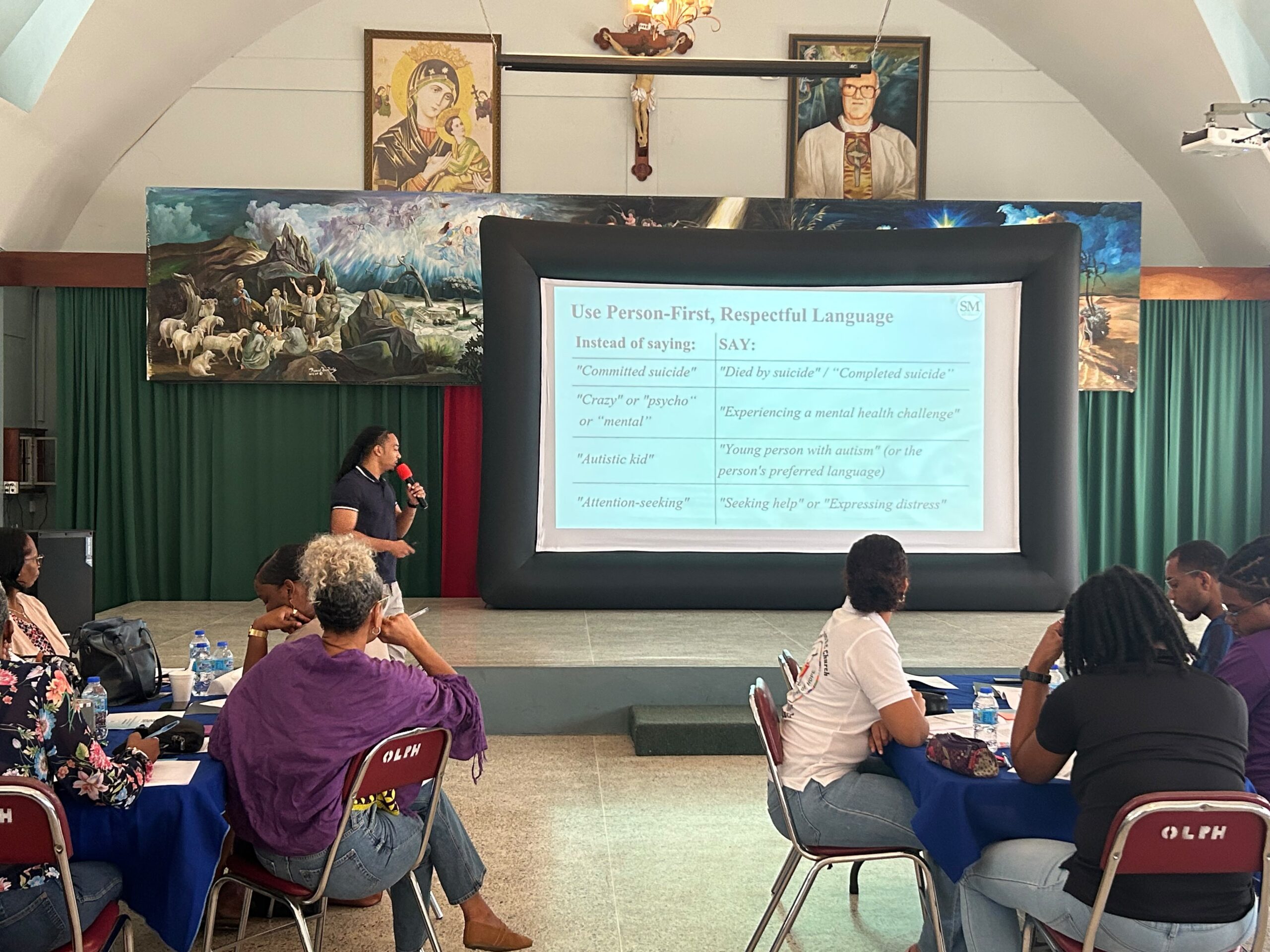 Youth-focused training at Our Lady of Perpetual Help, San Fernando