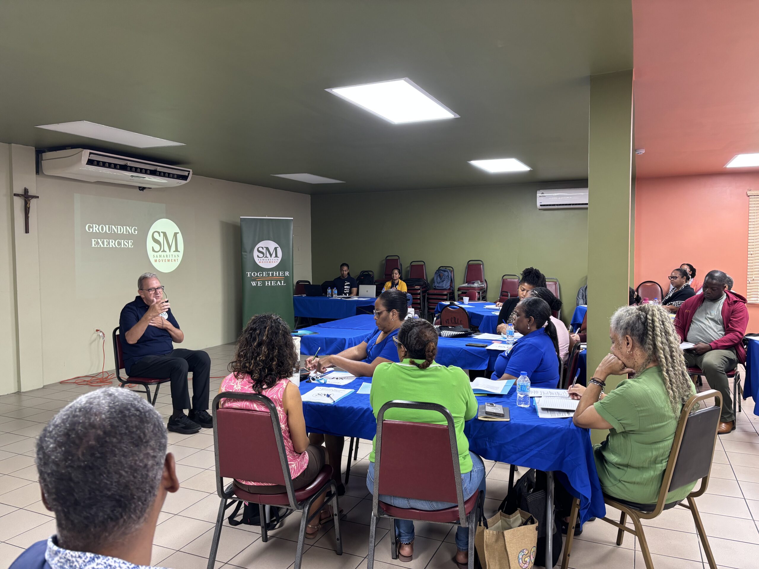 A moment from the Youth programme in Tunapuna